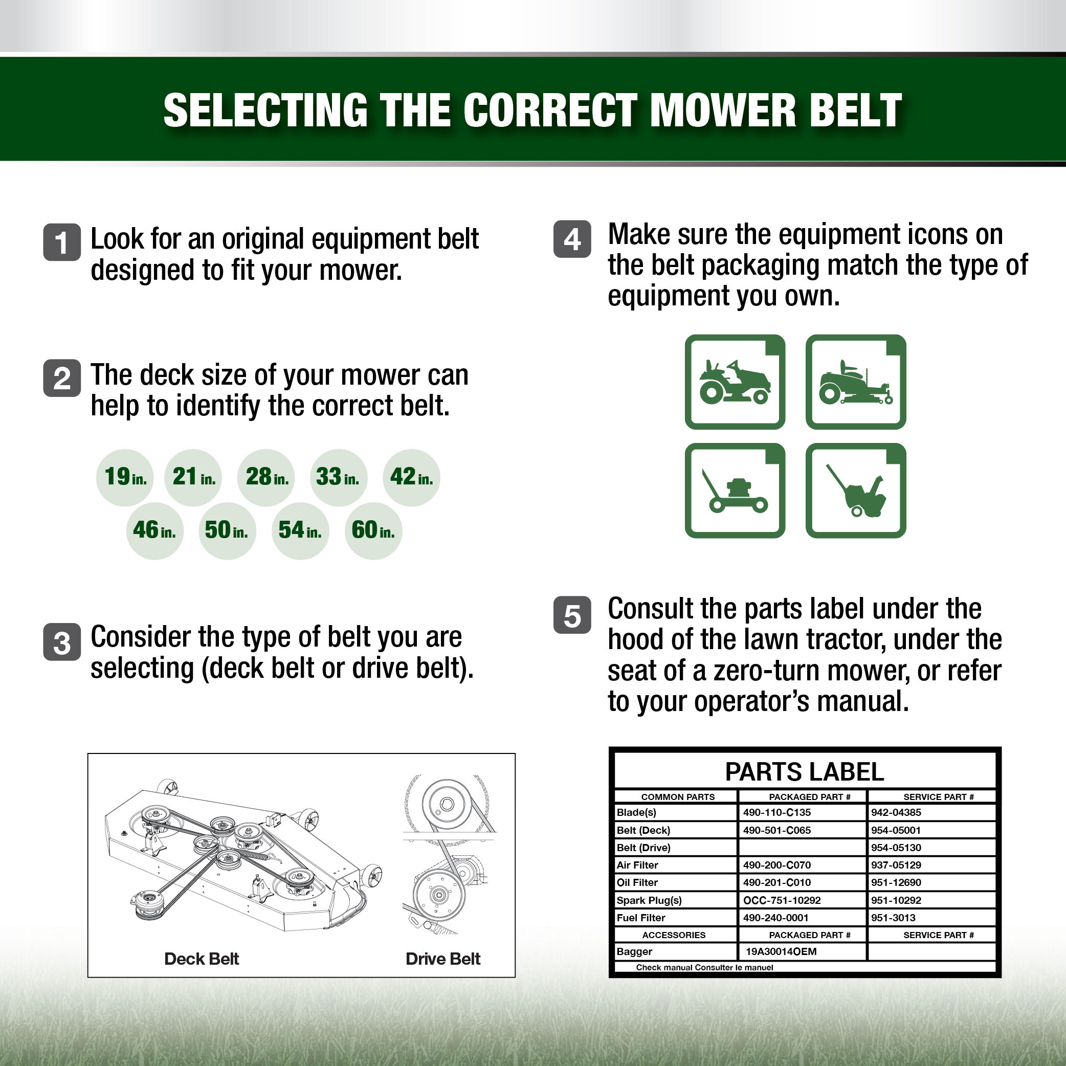Riding Mower 42 inch Deck Belt 954 04045 Cub Cadet Canada Salesforce Commerce Cloud outdoor 7621